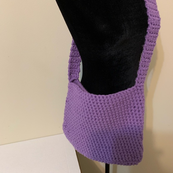 Crossbody Bag handmade crocheted - Picture 2 of 13